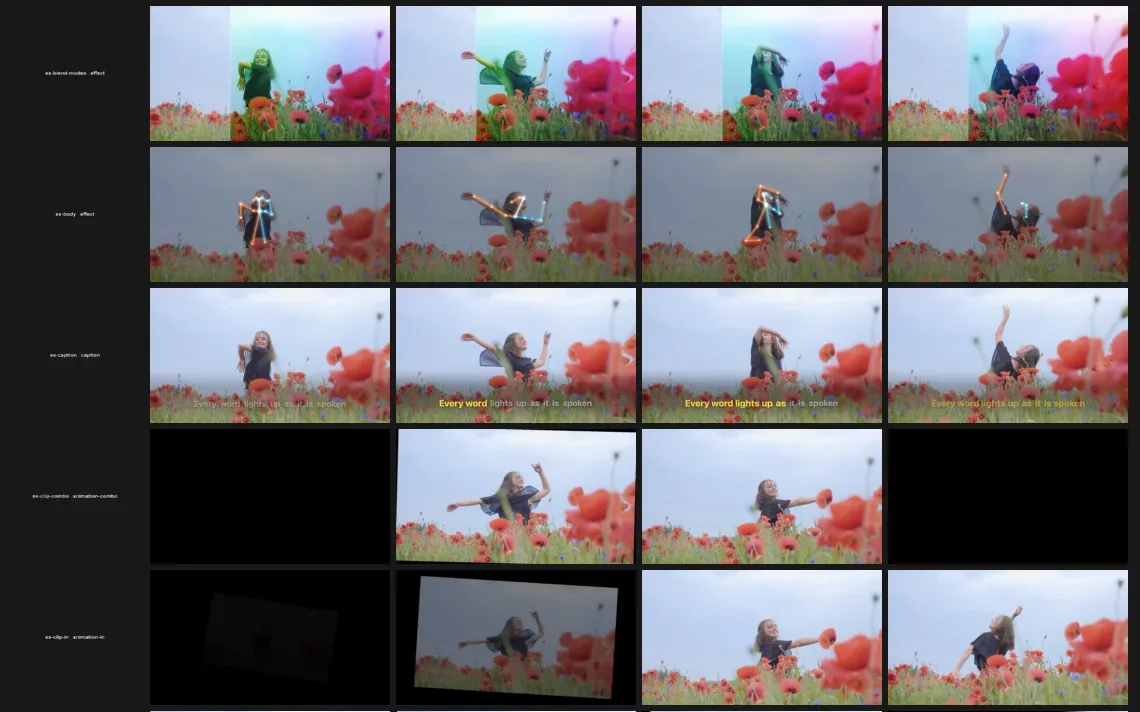 Klipp effect examples